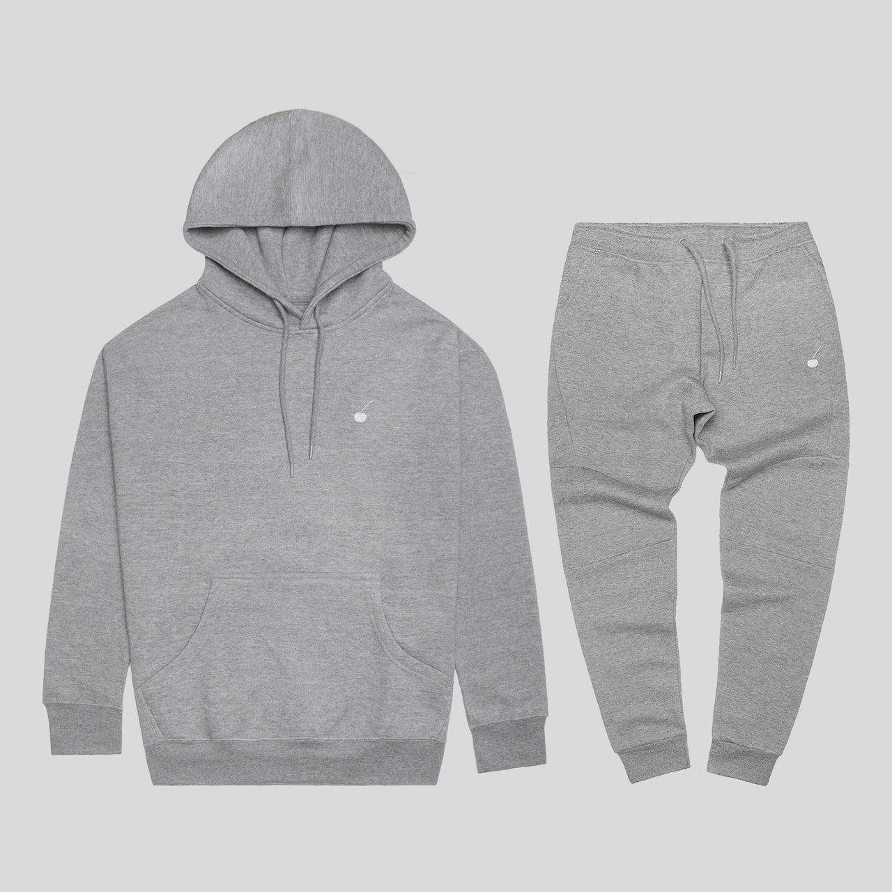 GRAY TECH FLEECE SET